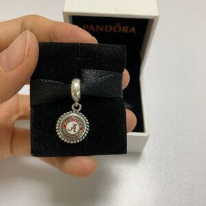 Pandora University of Alabama Charm Pendant|S925 Sterling Silver Jewelry